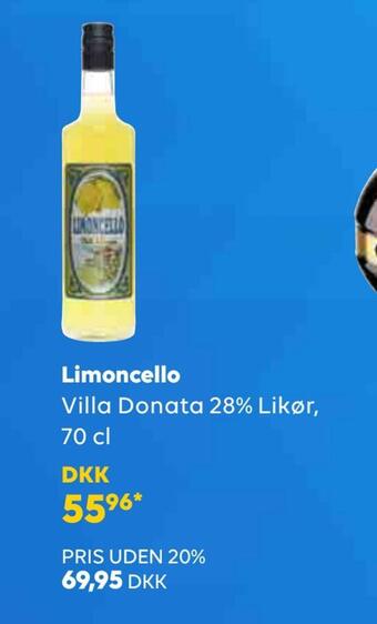 BorderShop Limoncello tilbud