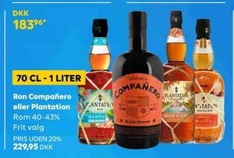 BorderShop Ron compañero eller plantation tilbud