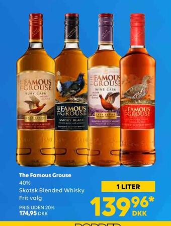 BorderShop The famous grouse tilbud