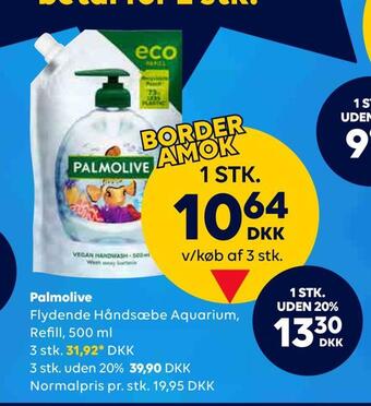 BorderShop Palmolive tilbud