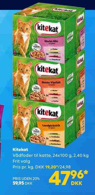 BorderShop Kitekat tilbud