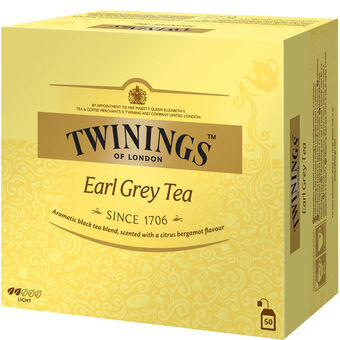 Twinings | te earl grey 50-pack | kolonial > kaffe & the