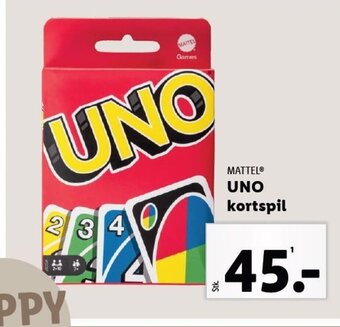 MATTEL® UNO kortspil