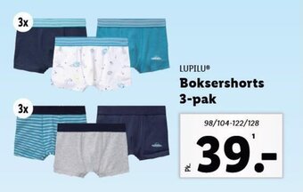 Lidl LUPILUⓇ Boksershorts 3-pak tilbud
