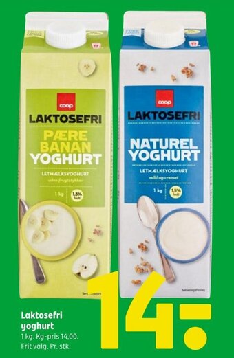 Coop 365 Laktosefri yoghurt tilbud