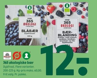 Coop 365 365 økologiske bær tilbud
