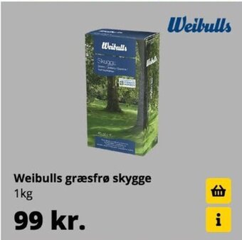 Weibulls græsfrø skygge 1kg