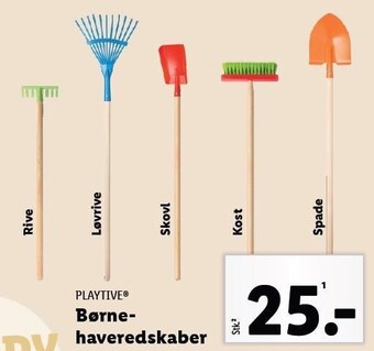 Lidl Playtive børnehaveredskaber tilbud