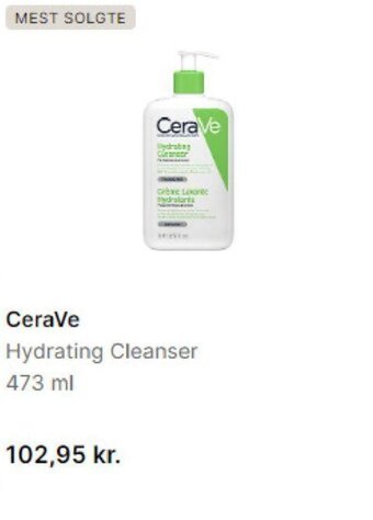 CeraVe Hydrating Cleanser