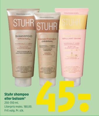 Coop 365 Stuhr shampoo eller balsam tilbud