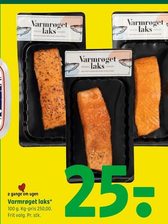 Coop 365 Varmrøget laks tilbud