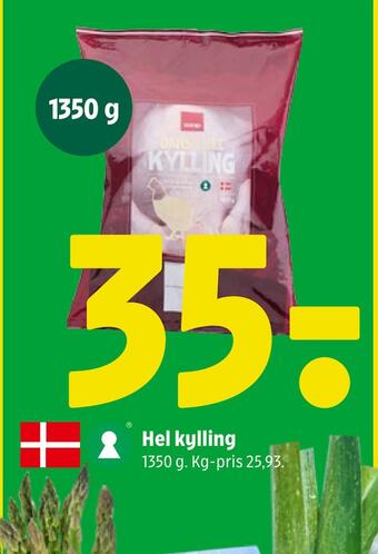 Coop 365 Hel kylling tilbud