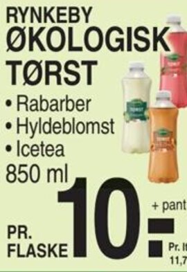 ABC Lavpris RYNKEBY ØKOLOGISK TØRST tilbud