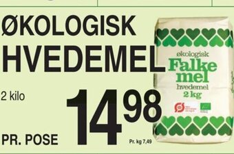 ABC Lavpris ØKOLOGISK HVEDEMEL tilbud