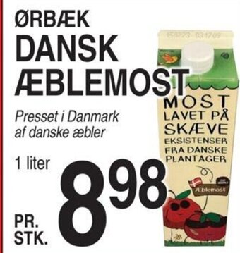 ABC Lavpris ØRBÆK DANSK ÆBLEMOST tilbud