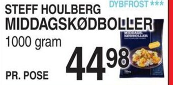 ABC Lavpris STEFF HOULBERG MIDDAGSKØDBOLLER tilbud