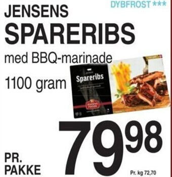 ABC Lavpris JENSENS SPARERIBS tilbud