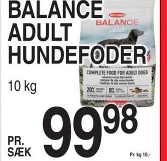 ABC Lavpris BALANCE ADULT HUNDEFODER tilbud