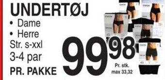 ABC Lavpris UNDERTØJ tilbud