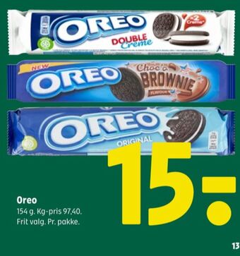 Coop 365 Oreo kiks tilbud