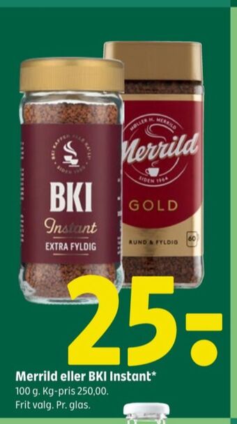 Coop 365 Gold instant kaffe tilbud