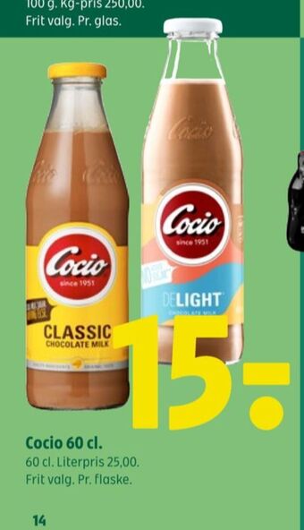 Coop 365 Cocio chokolademælk classic tilbud