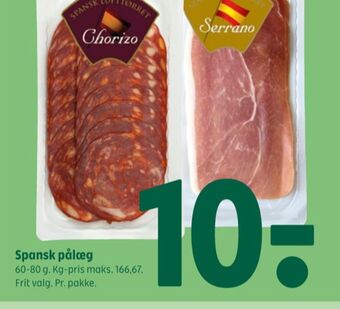 Coop 365 Ukendt chorizo tilbud