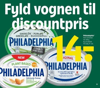 Coop 365 Philadelphia flødeost tilbud