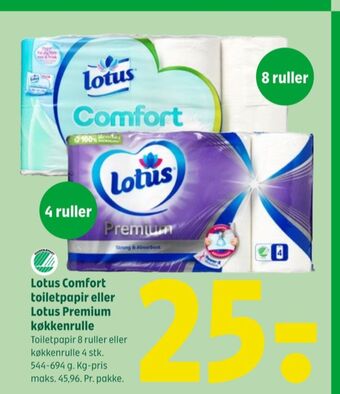 Coop 365 Comfort toiletpapir tilbud