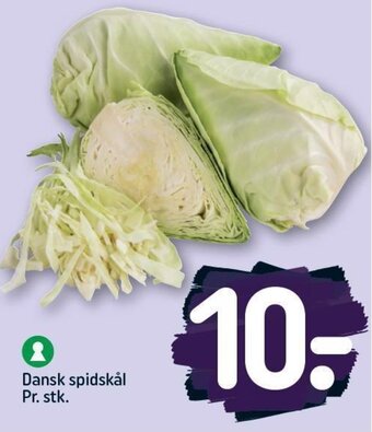 Dansk spidskål Pr. stk.