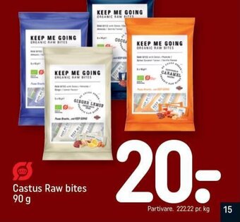 REMA 1000 Castus Raw bites tilbud