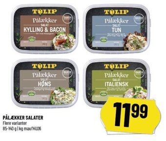 Løvbjerg PÅLÆKKER SALATER tilbud