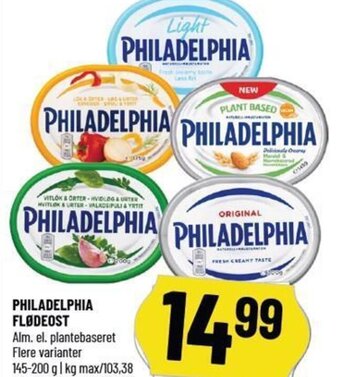 Løvbjerg PHILADELPHIA FLØDEOST tilbud