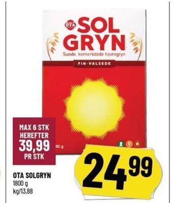 Løvbjerg OTA SOLGRYN tilbud