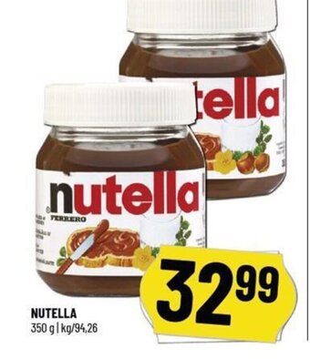 Løvbjerg NUTELLA 350 g tilbud