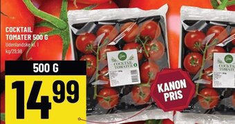Løvbjerg COCKTAIL TOMATER 500 G tilbud