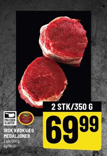 Løvbjerg IRSK KØDKVÆG MEDALJONER tilbud
