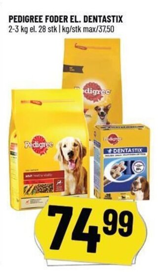 Løvbjerg PEDIGREE FODER EL. DENTASTIX tilbud