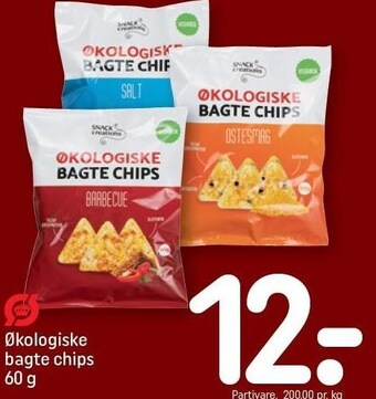 REMA 1000 Økologiske bagte chips tilbud
