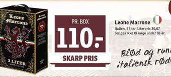 SPAR Leone Marrone tilbud