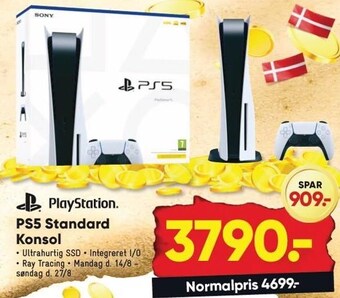 Bilka Ps5 standard konsol tilbud