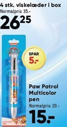 Bilka Paw patrol multicolor pen tilbud