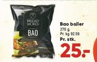 Bilka Bao boller tilbud