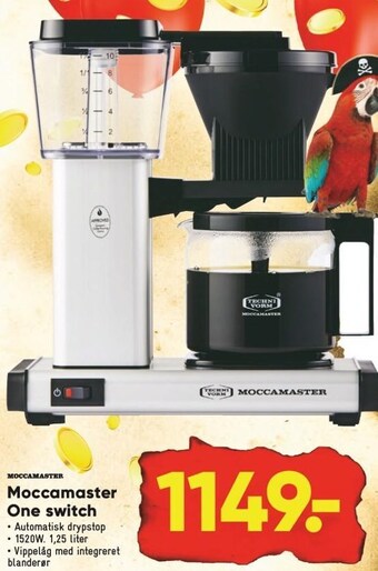 Bilka Moccamaster one switch tilbud