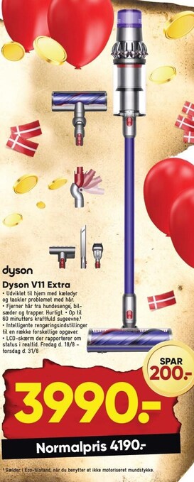 Bilka Dyson v11 extra tilbud