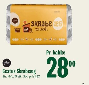 Min Købmand Gestus Skrabeæg tilbud