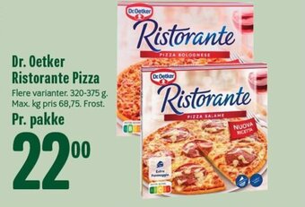 Min Købmand Dr. Oetker Ristorante Pizza tilbud