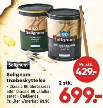 Bilka Solignum træbeskyttelse tilbud