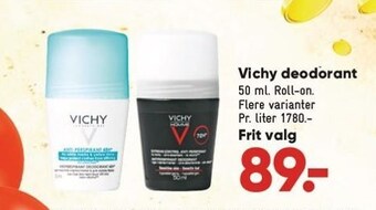 Bilka Vichy deodorant tilbud