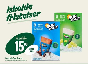 Min Købmand Sun Lolly Frys Selv-Is tilbud